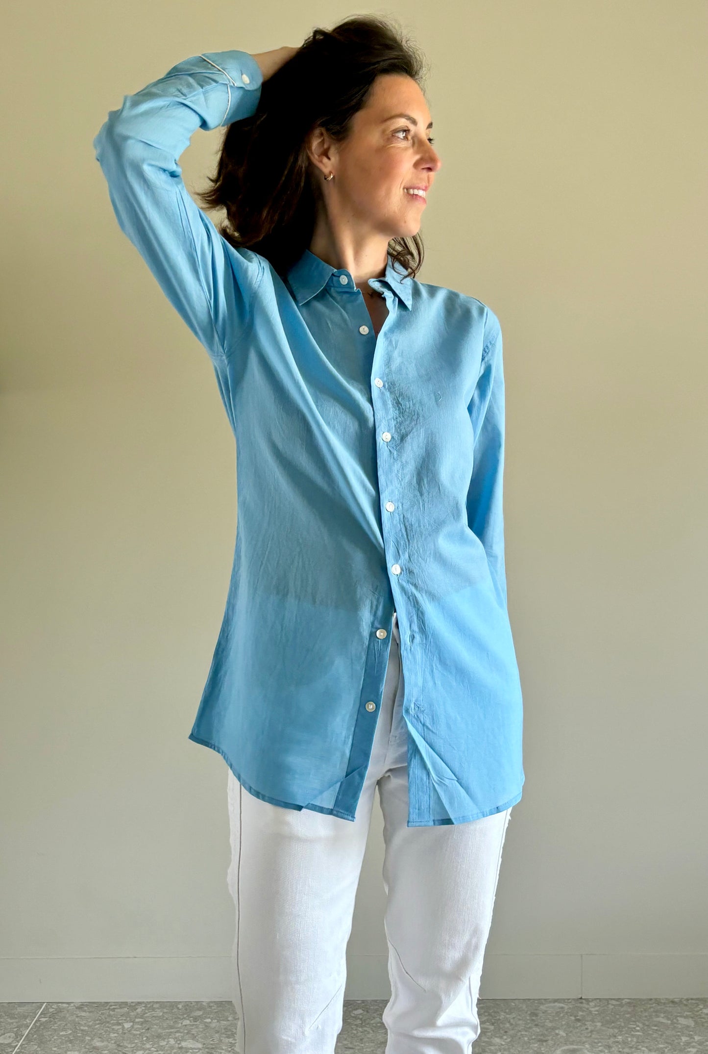 Chemise Prudence bleu ciel