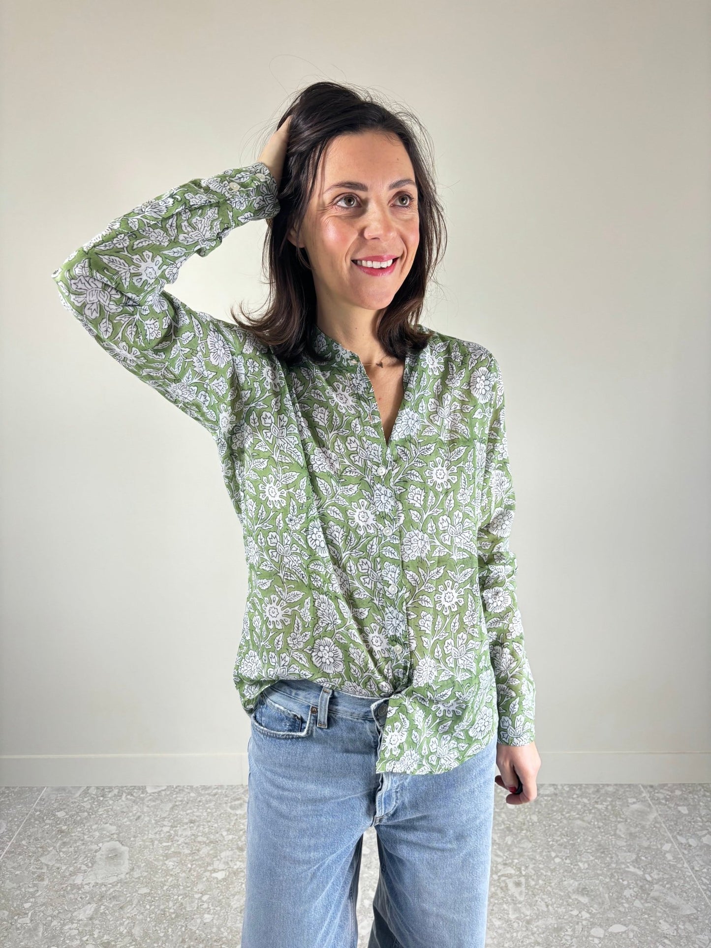 Chemise Valentina - Green - MAB