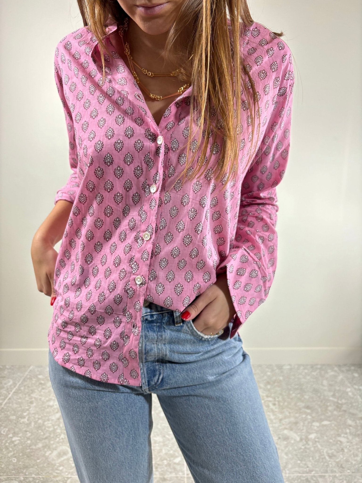 Chemise Valentina - Pink - MAB