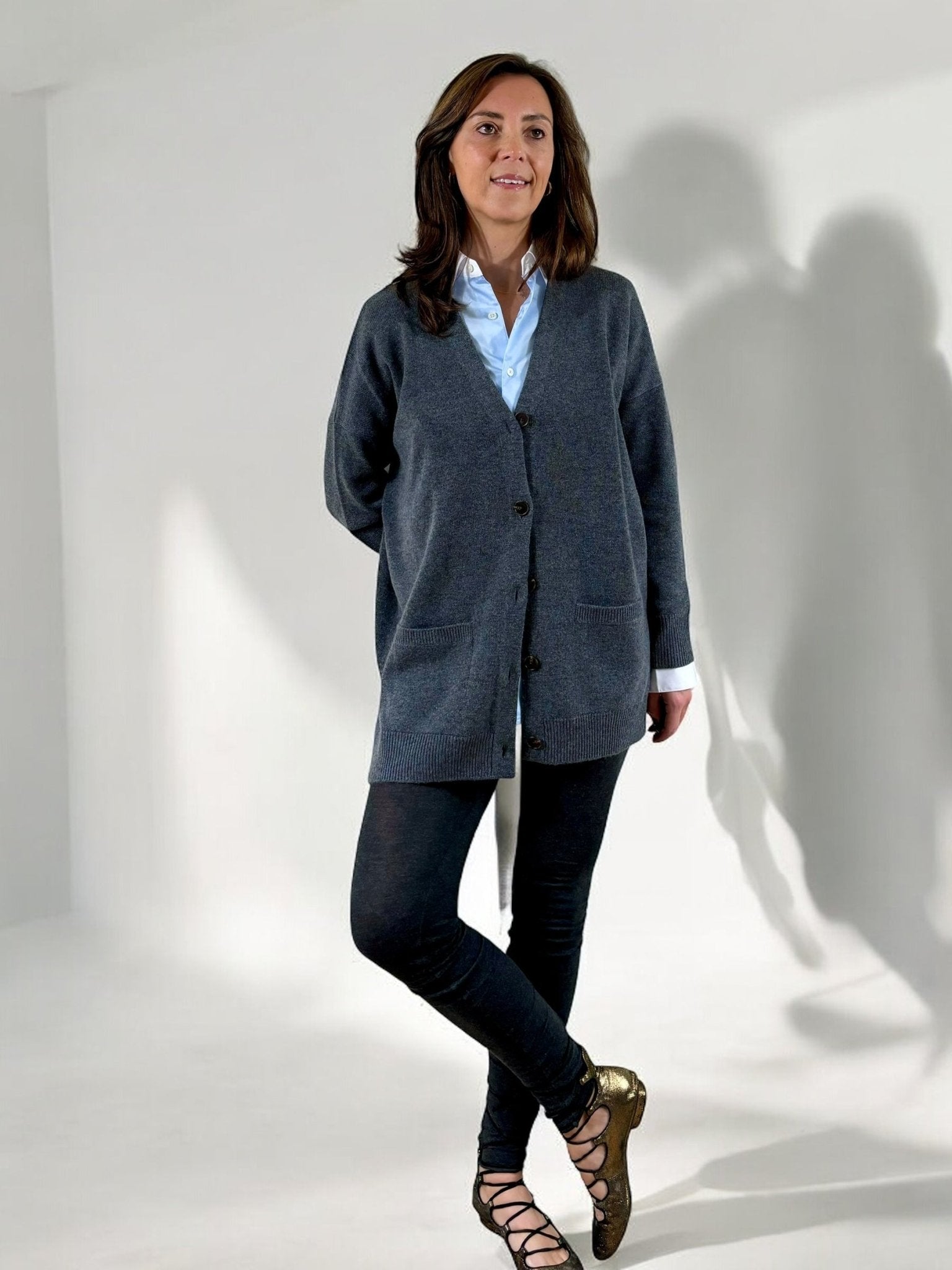 Le cardigan gris - MAB