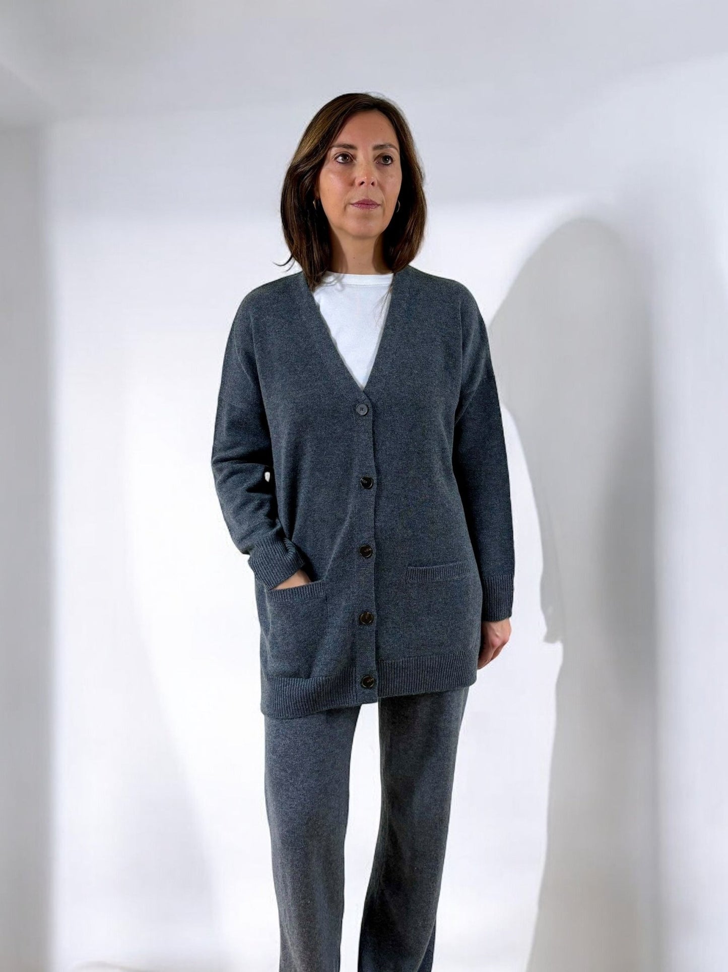 Le cardigan gris - MAB